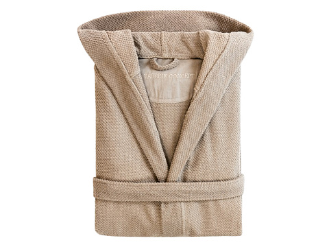 Халат Valerie Concept BRC Beige M - рис 2.