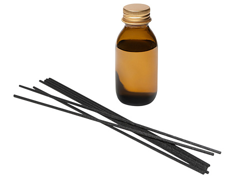 Ароматический диффузор с палочками, Россо: апельсин и клубника, дуб, 100 мл (без лого LM) - рис 4.