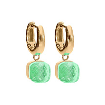 Серьги FIRENZE (G) Peridot Qudo 107001/20-4516