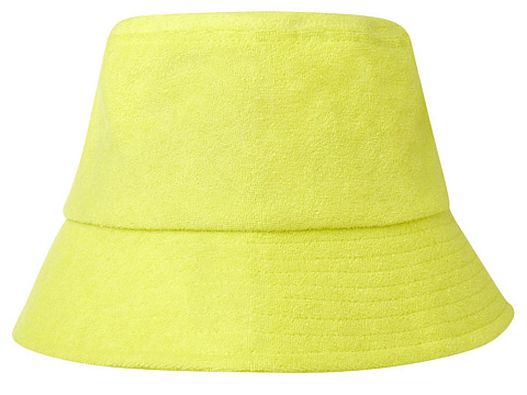 Панама Melo из переработанного махрового материала, сертифицированного GRS - Лайм - рис 3.