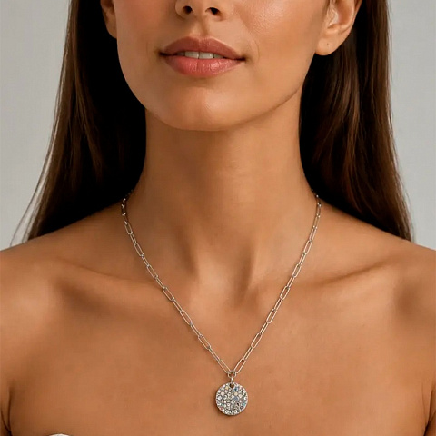 Колье  AMARA SS CRYSTAL AB - рис 2.