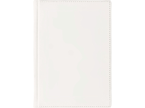 Ежедневник недатированный А5 Velvet, белый (Р) - рис 3.