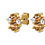 Серьги BILLIS SG GOLDEN Dyrberg Kern 460043 - миниатюра - рис 3.
