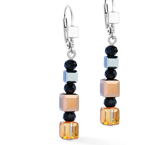 Серьги Tricolour Coeur de Lion 2101/20-1633 - рис 3.