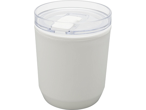 Hudson кружка из переработанного пластика с двойными стенками объемом 180 мл, белый