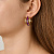 Серьги HELEN SG PINK Dyrberg Kern 450095 - миниатюра - рис 3.