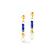 Серьги Blue Coeur de Lion 4258/21-0700 - миниатюра