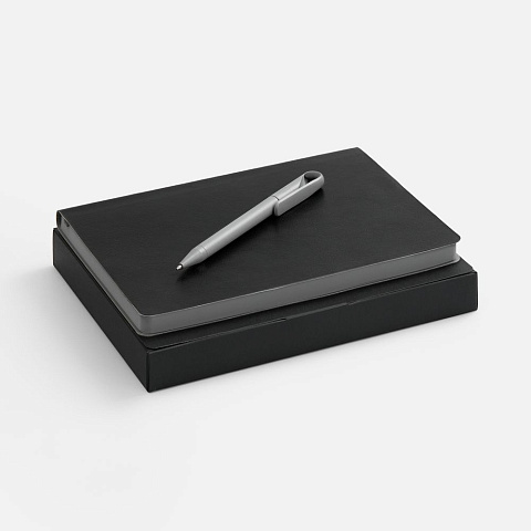 Набор Doppio, черный с серым - рис 2.