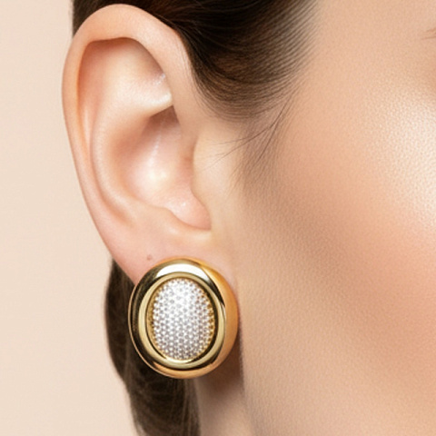 Серьги Fiore Luna AG210003E-001 G - рис 2.