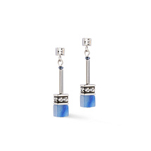 Серьги Blue-Silver Coeur de Lion 3035/21-0717