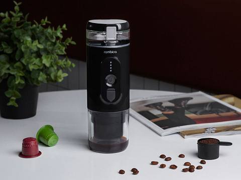 Портативная кофемашина Rombica Barista 2 Black с логотипом Rombica - рис 8.
