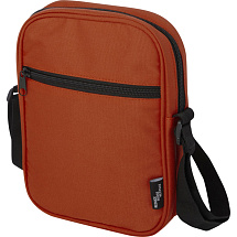 Байрон сумка через плечо из переработанных материалов по стандарту GRS объемом 2 л - Кирпичный