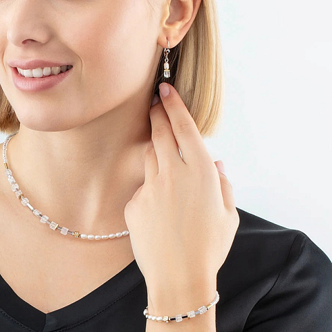 Серьги White Coeur de Lion *1126/20-1400 - рис 2.