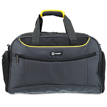 Сумка спортивная TORBER, серый, полиэстер, 48 х 24 х 30 см