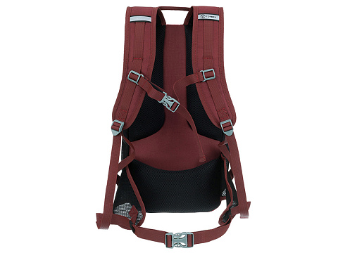 Туристический рюкзак TORBER КЕМПИНГ, бордовый, полиэстер, 26 х 48 х 12 см - рис 4.