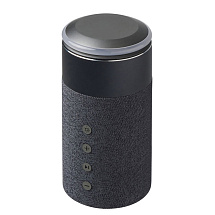 Колонка с беспроводной Magsafe-зарядкой для смартфона и наушников Мьюзик, 15 Вт, черный