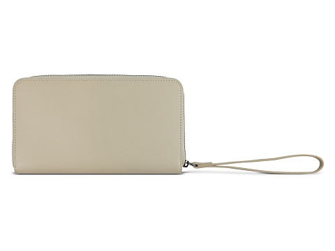 Кошелёк женский BUGATTI Daphne с ключницей, бежевый цвет, воловья кожа/полиэстер, 19х3х11 см - рис 5.