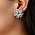 Серьги AUBRA SS CRYSTAL Dyrberg Kern 460504 - миниатюра - рис 2.