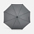 Зонт-трость Simple Golf, серый - миниатюра - рис 3.