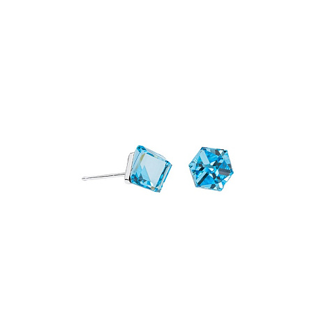 Пусеты Aquamarine