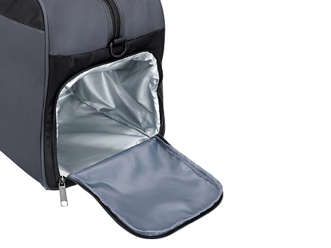 Сумка спортивная TORBER, серый, полиэстер, 57 х 28 х 30 см - рис 7.