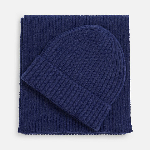 Шарф Laconi, синий - рис 5.