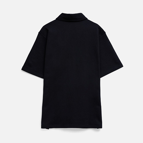 Рубашка поло унисекс Tiimi, черная - рис 3.