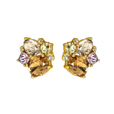 Серьги EMMA SG GOLDEN Dyrberg Kern 440058 - рис 3.