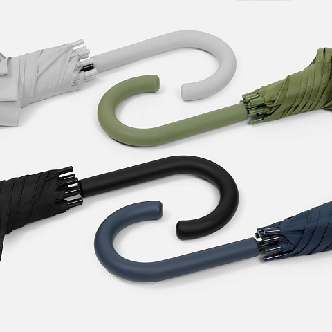 Зонт-трость Jolly Brolly, черный - рис 9.