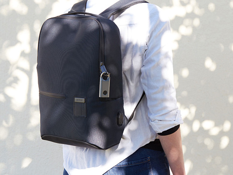 Замок с сенсором Noma Lock, темно-серый - рис 5.