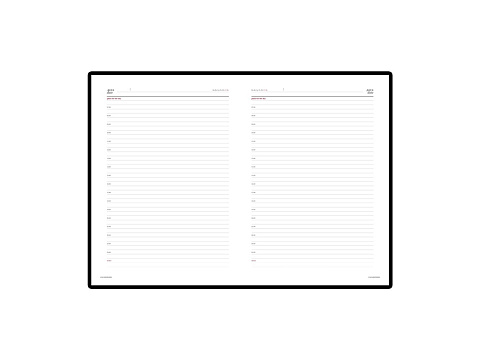 Ежедневник недатированный А4 Sidney Nebraska, зеленый (золотой обрез) (Р) - рис 4.