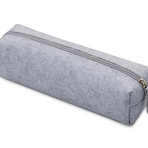 Пенал Felt из RPET-фетра, светло-серый