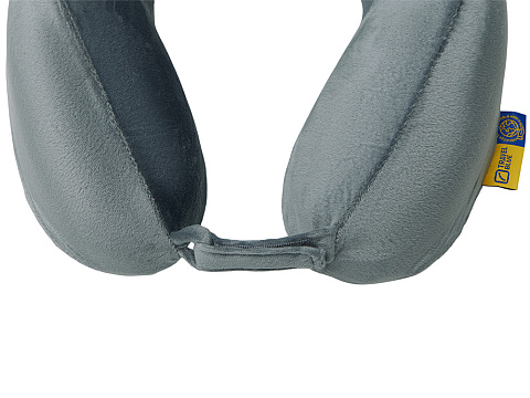 Подушка для путешествий с эффектом памяти Travel Blue Tranquility Pillow, увеличенная (212), цвет серый - рис 3.