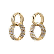 Серьги gold eight Mason ABE27977-02 G