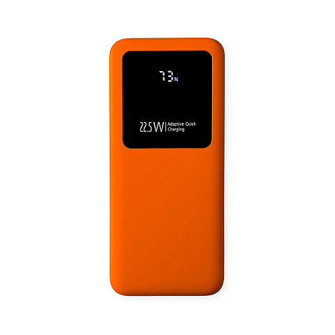 Внешний аккумулятор Kris soft touch, 10000mAh (Оранжевый) - рис 2.