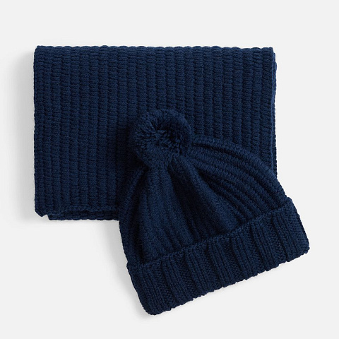 Шарф Frissonelle, темно-синий - рис 5.