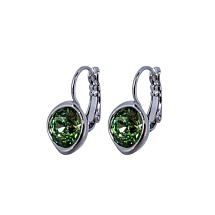 Серьги Peridot Fiore Luna A1911.16 G/S