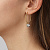 Серьги ELANA SG CRYSTAL Dyrberg Kern 480032 - миниатюра - рис 3.