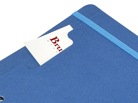 Ежедневник недатированный на гребне А5 Pragmatic, синий (Р) - рис 3.