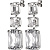 Серьги ESMARA SS CRYSTAL Dyrberg Kern 460016 - миниатюра - рис 3.