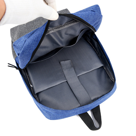 Рюкзак Quiz, синий - рис 4.