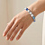 Браслет Cristal, Light blue, Blue - миниатюра - рис 3.