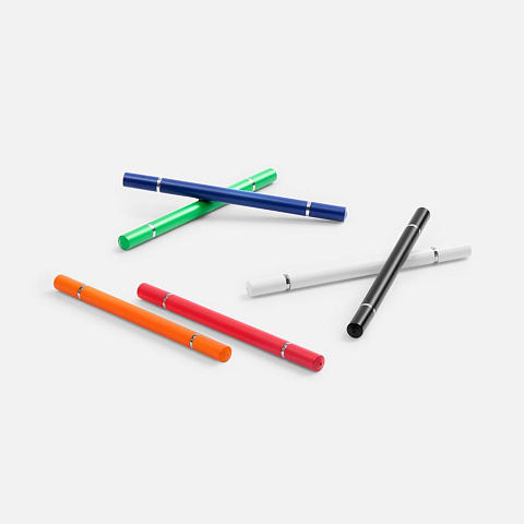 Ручка шариковая и вечный карандаш Diptych, зеленая - рис 6.