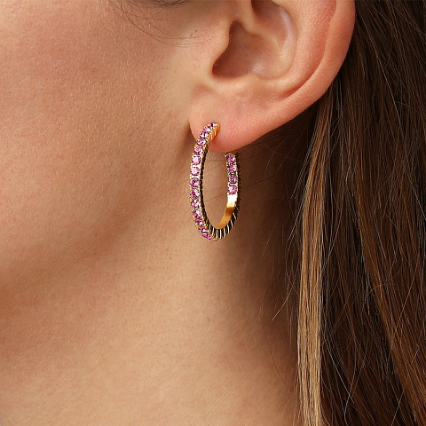 Серьги PINA SG LIGHT ROSE - рис 3.