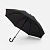 Зонт-трость Rainzee, ver.2, черный - миниатюра