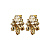 Серьги DRAGO SG GOLDEN Dyrberg Kern 470020 - миниатюра