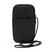 Сумка для мобильного телефона SEUL из экокожи, черный