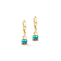 Серьги Multicolour Gold Coeur de Lion 4413/20-1516