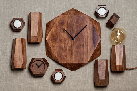 Часы настольные Wood Job - рис 8.