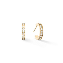 Серьги Crystal-Gold Coeur de Lion 0127/21-1816